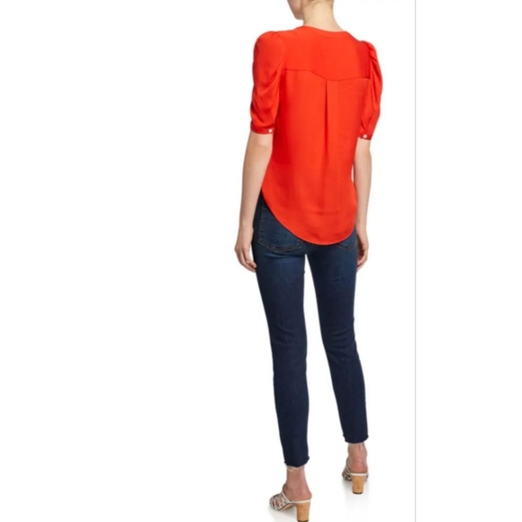 Veronica Beard Debbie High-Rise Skinny Jeans Button Fly In Dark Vintage Sz 27 - Picture 7 of 13